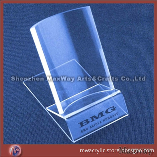 Europe-style Hign Quality Acrylic angled Mobile phone stand